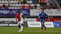 SK Sigma Olomouc - SK Slavia Praha (23.5.2023), Oscar Dorley, Martin Pospíšil