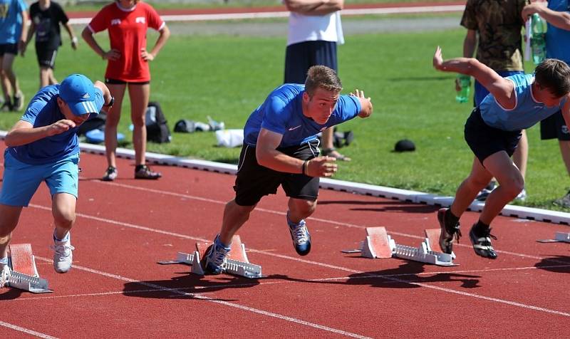 Odznak všestrannosti olympijských vítězů - krajské kolo v Hranicích