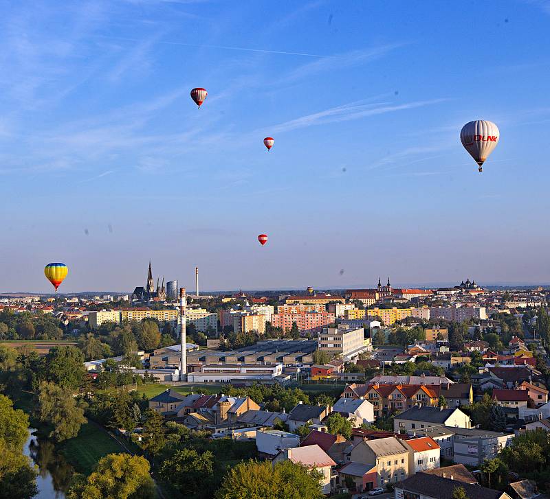 Balóny nad Olomoucí.