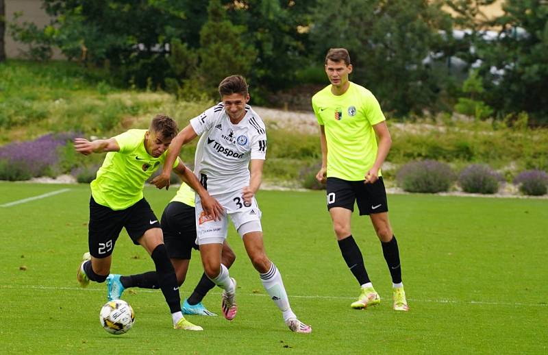 Příprava: SK Sigma Olomouc - 1. SK Prostějov. Filip Slavíček