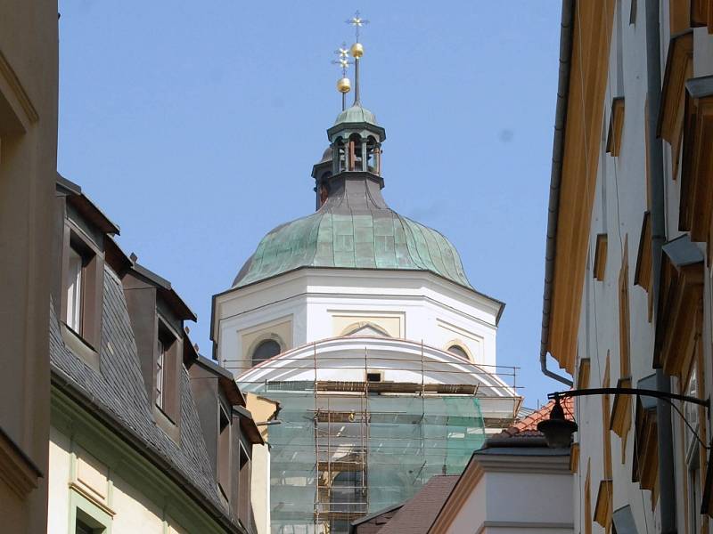 Chrám sv. Michala bude mít novou fasádu.