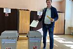 Volební místnost ZŠ Demlova Olomouc, 23. září 2022