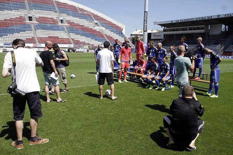 Fotbalisté Sigmy Olomouc se fotili před startem prvoligového ročníku 21015/16