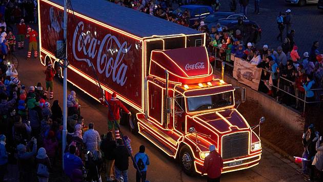 Tip na pondělí 16. prosince: Coca-Cola kamion - Olomoucký deník