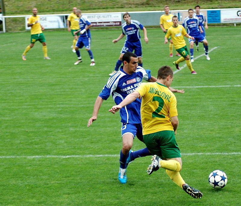 Sigma Olomouc vs. Žilina. Zápas v Hutisku skončil bez branek.