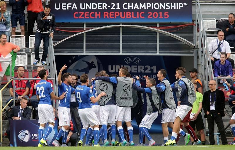 Euro 21 v Olomouci: Švédsko vs. Itálie