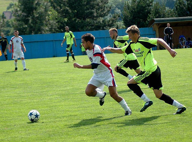 Sigma Olomouc vs. Podbrezová. Zápas ve Viganticích skončil 1:1.