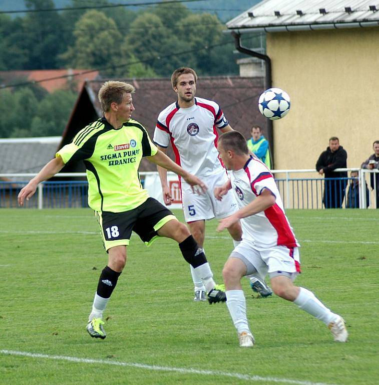 Sigma Olomouc vs. Podbrezová. Zápas ve Viganticích skončil 1:1.