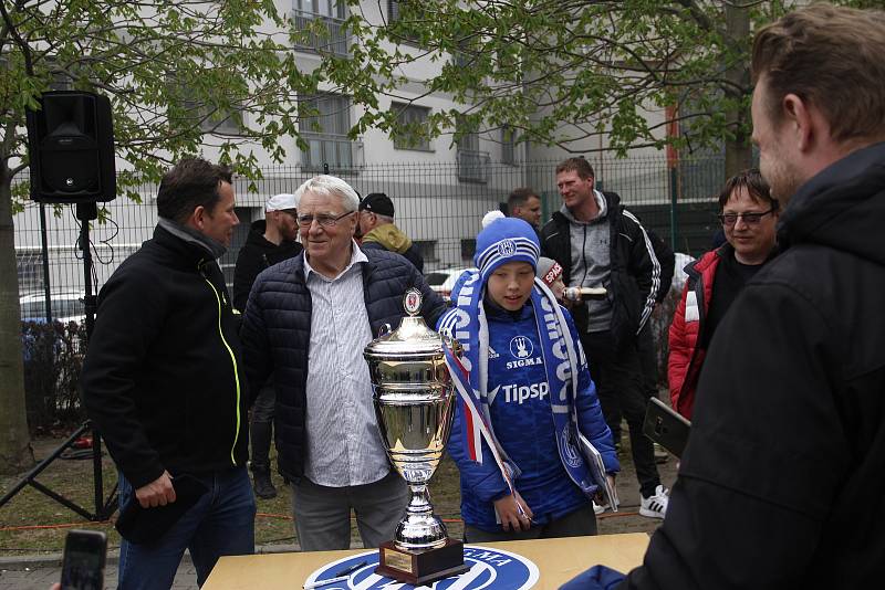 Fanzóna před zápasem Sigma - Sparta