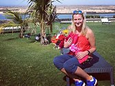 Petra Kvitová na Lanzarote oslavila své 27. narozeniny