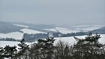 Meteorologická stanice v Luké na Olomoucku, únor 2021