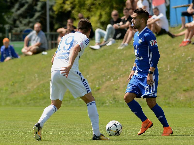 Sigma (v modrém) porazila Ružomberok 2:1