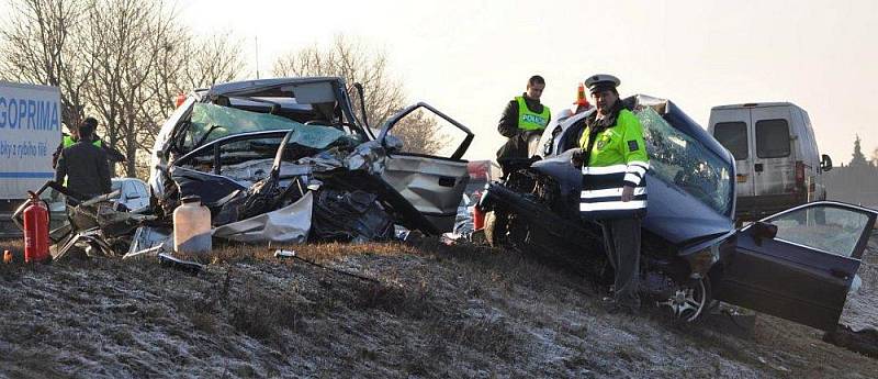 Tragická nehoda na R46 v Prostějově, při které zemřelo šest lidí