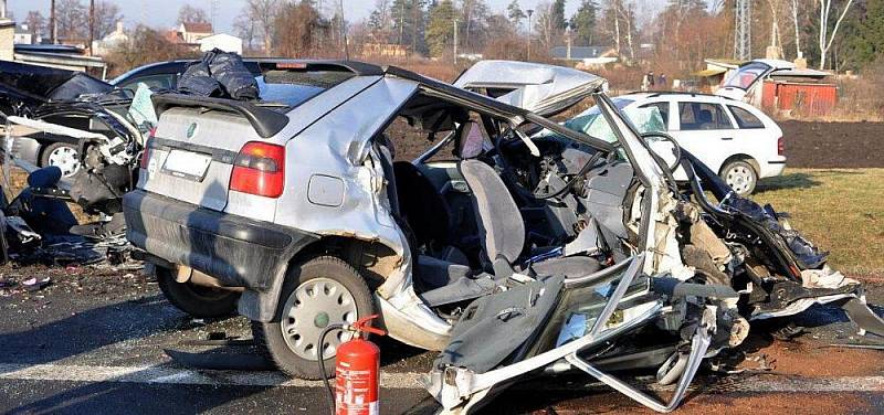 Tragická nehoda na R46 v Prostějově, při které zemřelo šest lidí