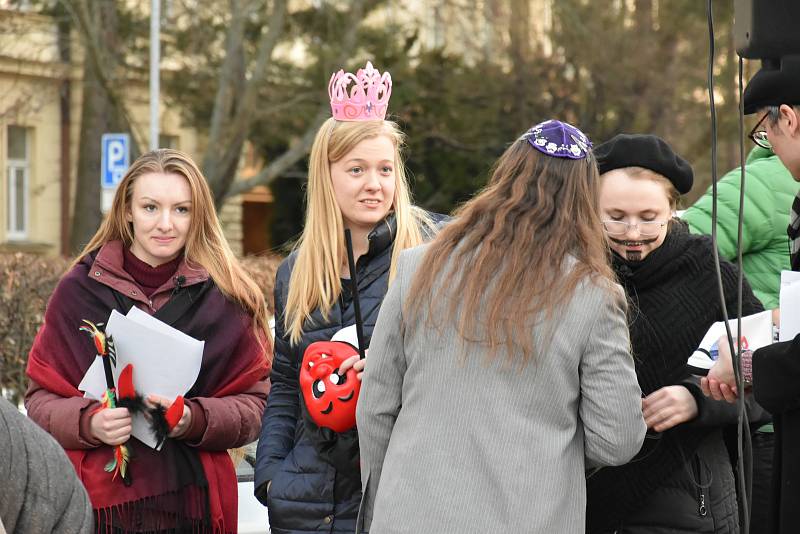 Vzpomínka na vypálenou synagogu v Olomouci