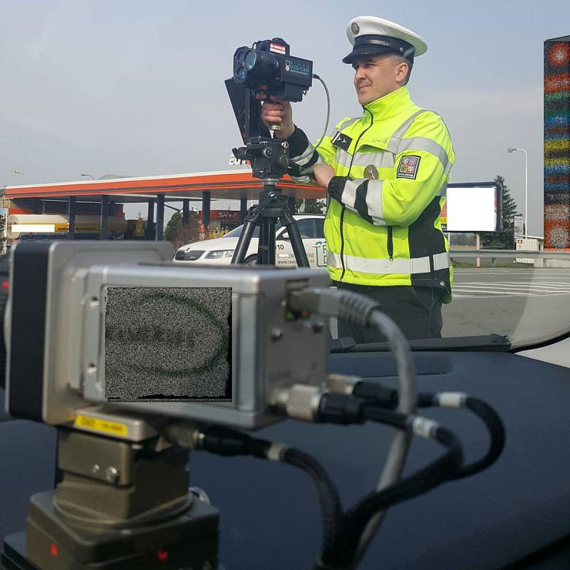 Speed maraton - policejní akce zaměřená na dodržování předepsané rychlosti v Olomouckém kraji