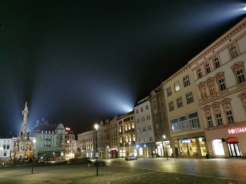 Kouzelná Olomouc ve svitu večerních lamp, listopad 2021.