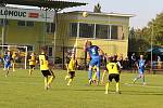 Fotbalisté Nových Sadů porazili doma lídra divizní tabulky Kozlovice 4:1 (3:0).