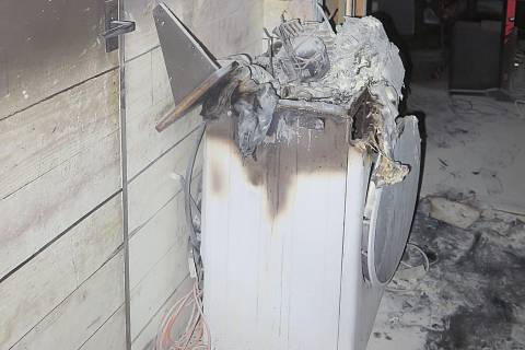 Hasiči zasahovali u požáru pračky v bytě v ulici I. P. Pavlova v Olomouci. 1. prosince 2022