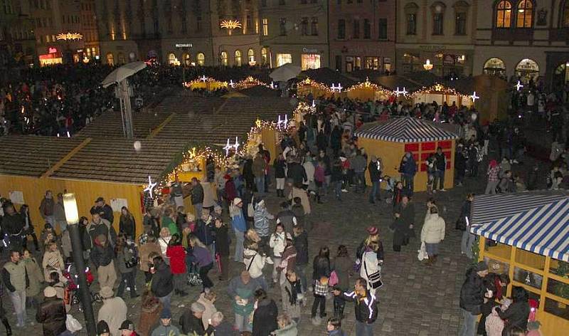 Vánoční trhy v Olomouci