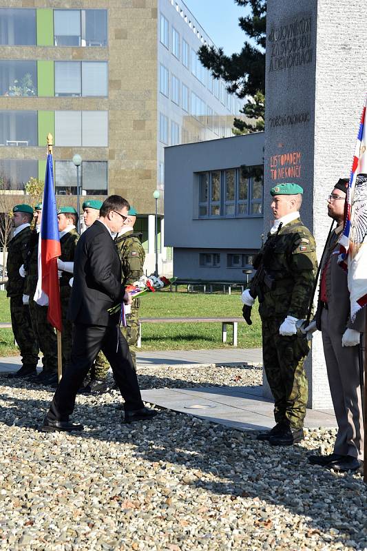 Vzpomínka na bojovníky za svobodu a demokracii