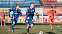 Fotbalisté Sigmy Olomouc porazili Mladou Boleslav 2:1. Kryštof Daněk, Pablo González