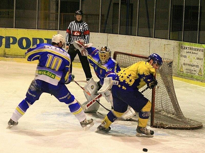 Šternberští hokejisté znovu doplatili na vlastní chyby