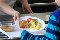 Mezi nejpopulárnější obědy ve školních jídelnách patří smažený kuřecí řízek