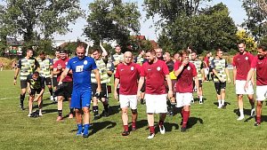 V Hodolanech proběhla v sobotu fotbalová exhibice mezi lokálním týmem FC Braník a starou gardou pražské Sparty.