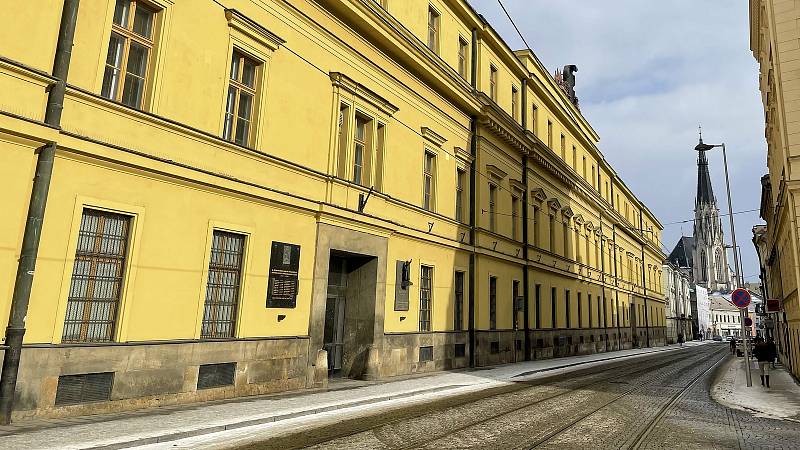 Hanácká kasárna v Olomouci, únor 2021