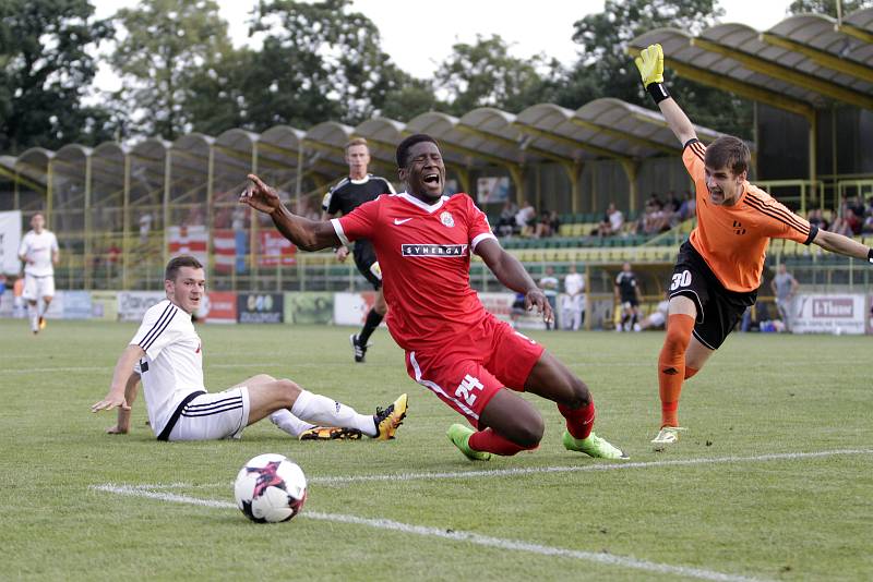 Fotbalisté  1. HFK Olomouc porazili ve druhém kole MOL Cupu prvoligové Brno 2:1