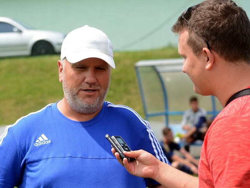 Trenér SK Sigma Olomouc U19 Jiří Saňák