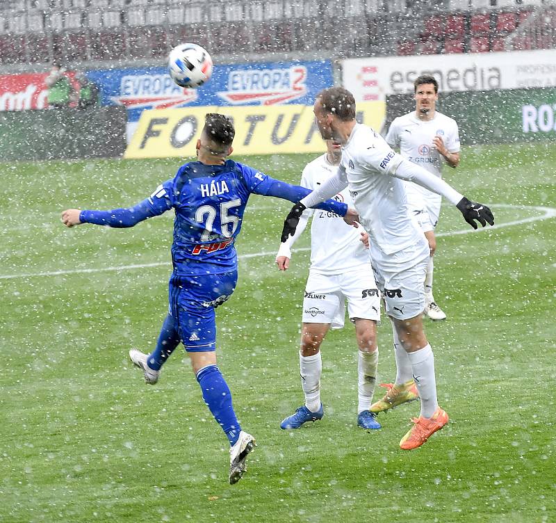 Olomouc remizovala doma se Slováckem v dohrávce 23. kola 0:0.Martin Hála