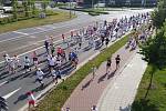 Součástí Olomouckého půlmaratonu je i Rodinný běh. V 17 hodiny se na něj vydaly stovky účastníků.