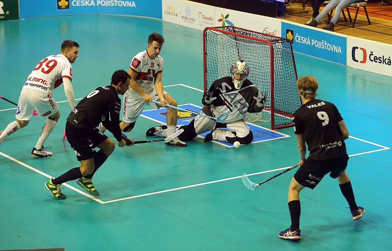 Finále 2019 Poháru České pojišťovny Liberec - Pardubice v olomoucké Sportovní hale UP