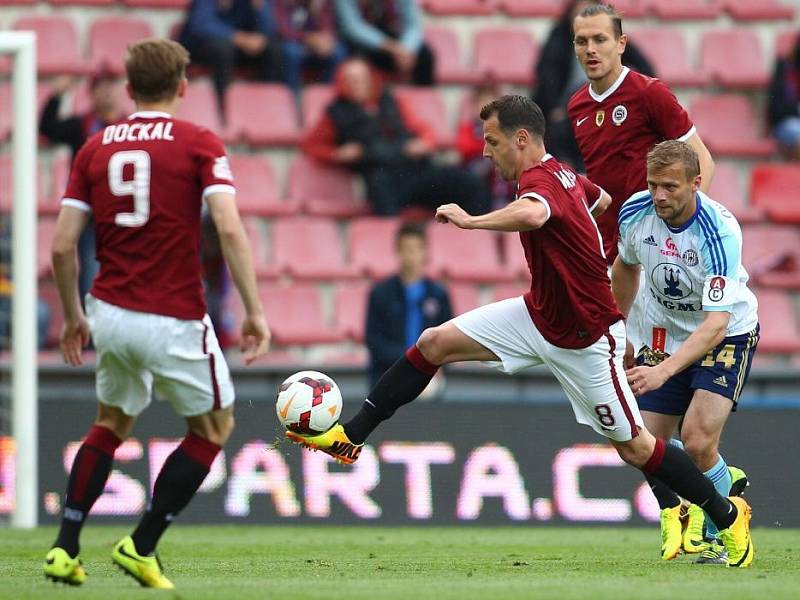 Bořek Dočkal, Marek Matějovský a olomoucký Adam Varadi