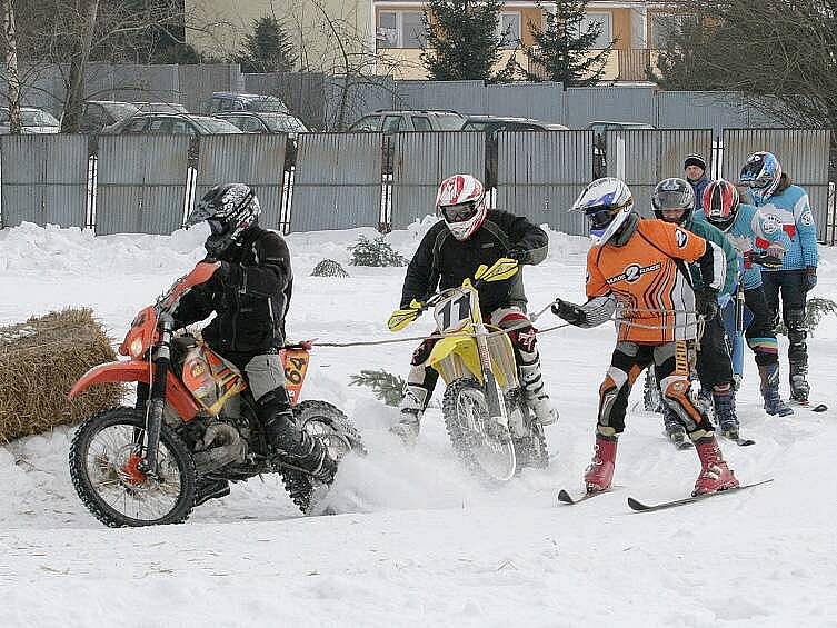 Motoskijöring ve Šternberku