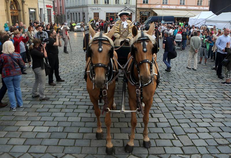 Průvod ke cti sv. Pavlíny, patronky Olomouce. Svátky města 2019