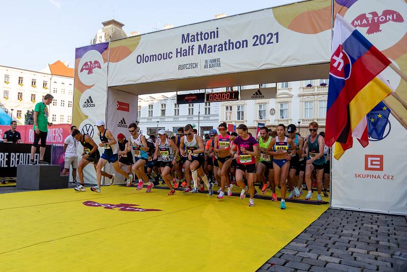 Olomoucký půlmaraton, 14. srpna 2021