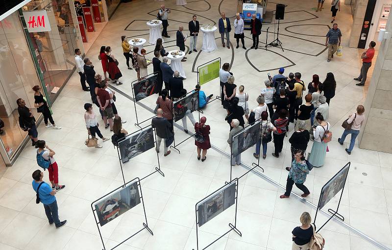 Výstava Jindřicha Štreita v Šantovce ke dni urgentní medicíny