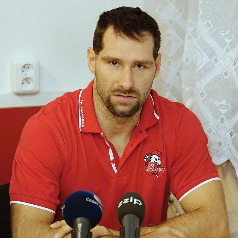 Martin Vyrůbalík, kapitán A-mužstva HC Olomouc