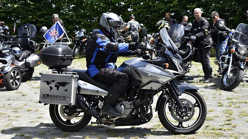 Motorkářský sraz v Odrlicích na Olomoucku, 25.6. 2022