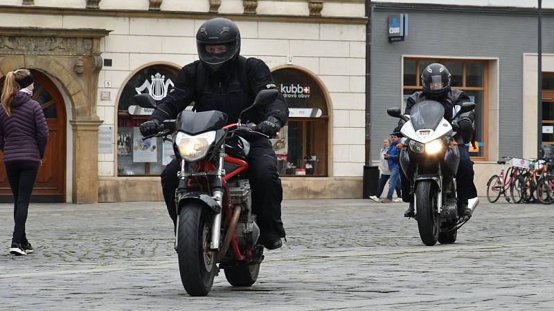 Zahájení motorkářské sezony na Horním náměstí v Olomouci, 5. 5. 2019