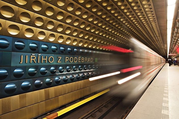 Trasa A pražského metra. Ilustrační foto