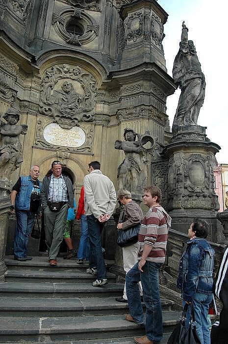 Dny evropského dědictví: prohlídka Sloupu Nejsvětější Trojice