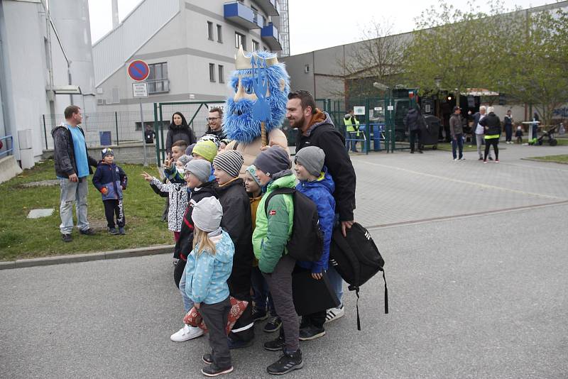 Fanzóna před zápasem Sigma - Sparta