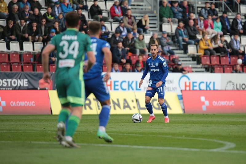 Fotbalová Sigma Olomouc porazila MFK Karviná 2:0.  Pablo González