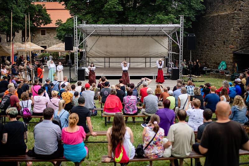 XI. ročník festivalu vojenské historie na Helfštýně, 18. července 2021.