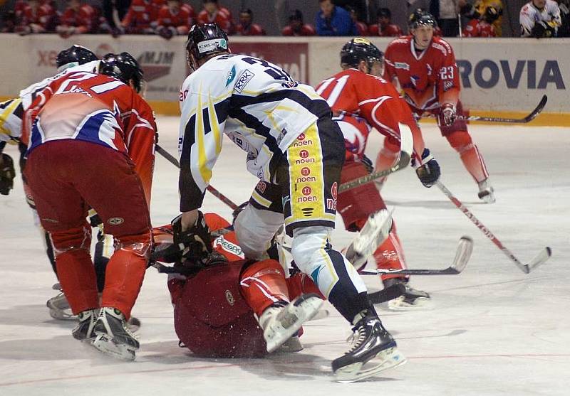 Hokejové utkání HC Olomouc – SK Kadaň 