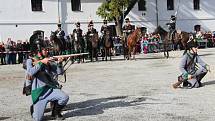 Festival Olmütz 1813 na Korunní pevnůstce v Olomouci